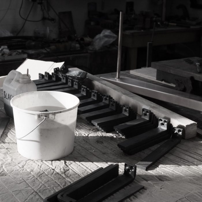 Patinating brackets (March 2015)