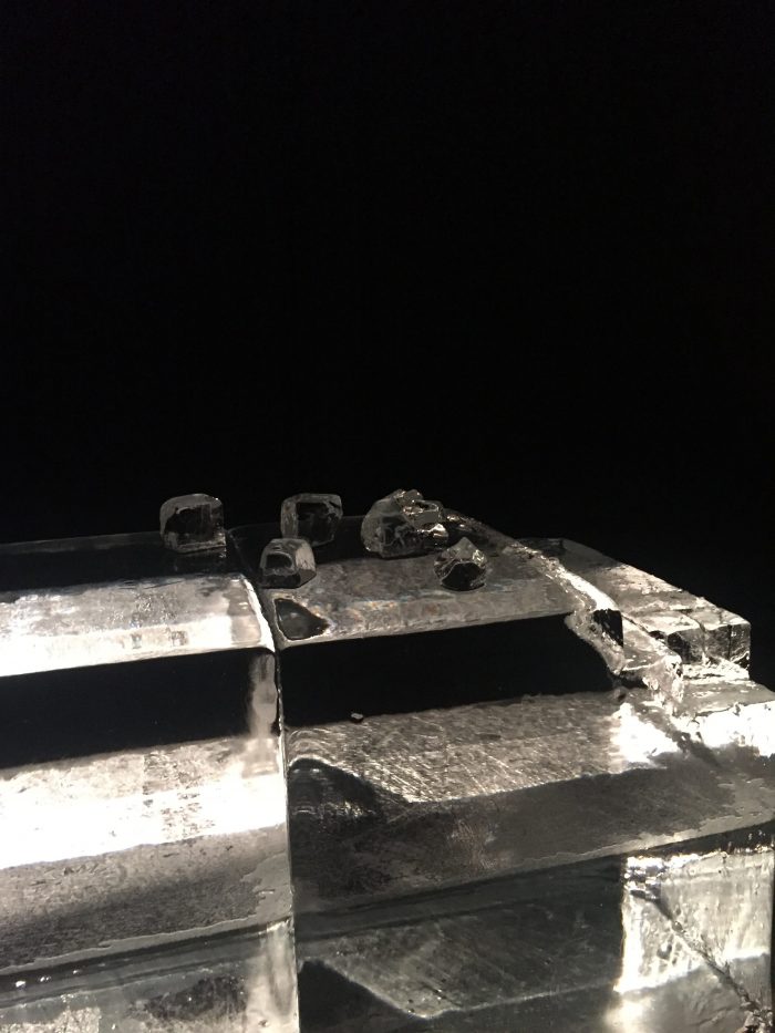 The colour of ice.  (Hermes, March 2017)
