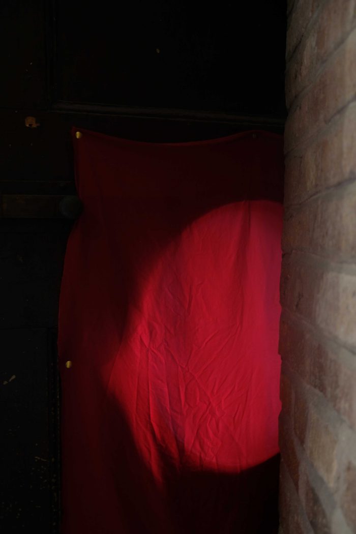 Red shade. (July, 2019)
