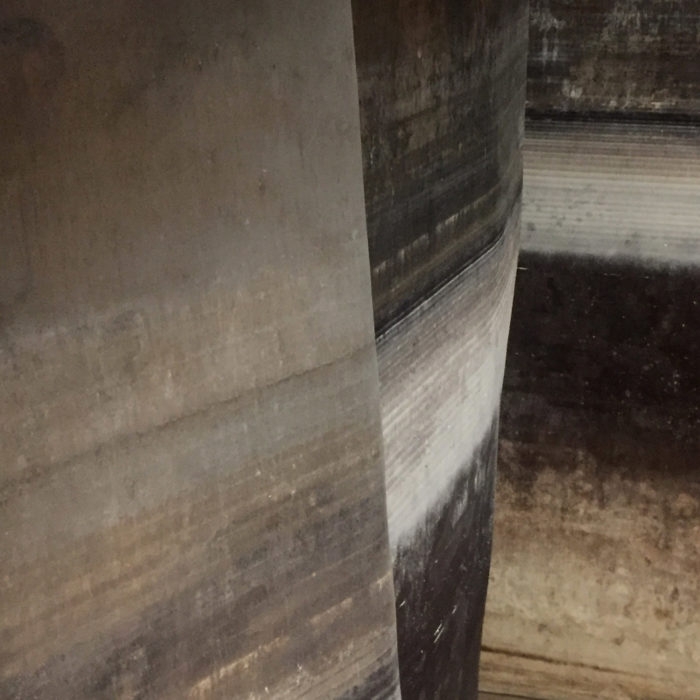 Cisterns in Matera.