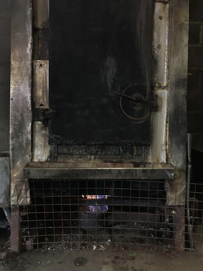 Steam.  Cabinet.