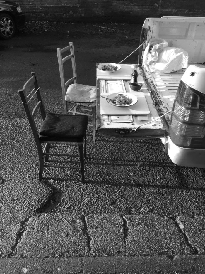 Table for two.